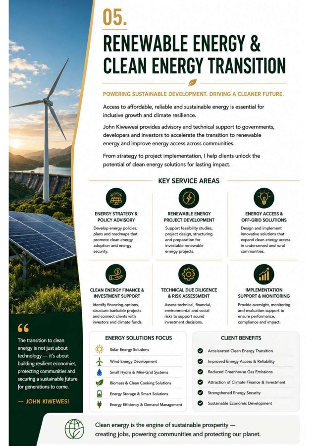 Renewable Energy & Clean Energy Transition