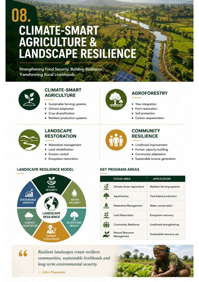 Climate-Smart Agriculture & Landscape Resilience