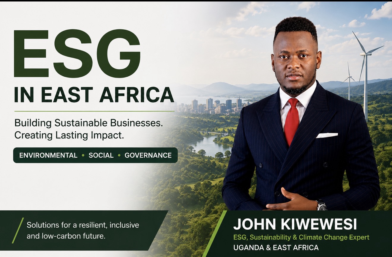 Why ESG is Becoming a Business Imperative Across East Africa: Insights from John Kiwewesi, ESG Expert in Uganda